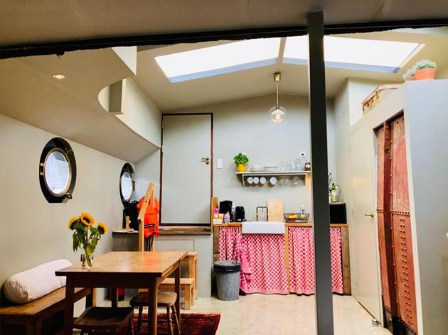 Houseboat Tante Piet Otel Amsterdam Dış mekan fotoğraf